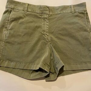 J.Crew size 12 light green shorts